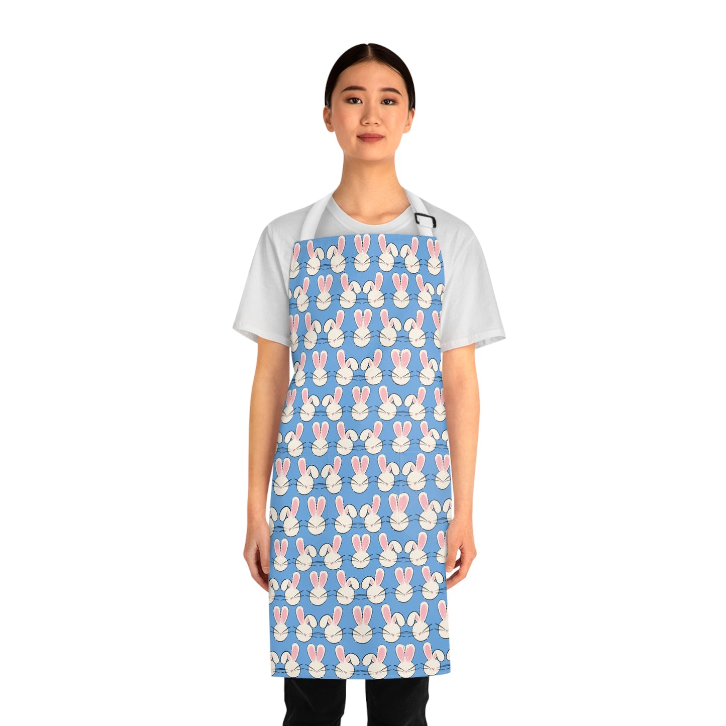 Do Your Ears Hang Low? All-Over Print Apron – Cool in the Kitchen (Blue Edition)