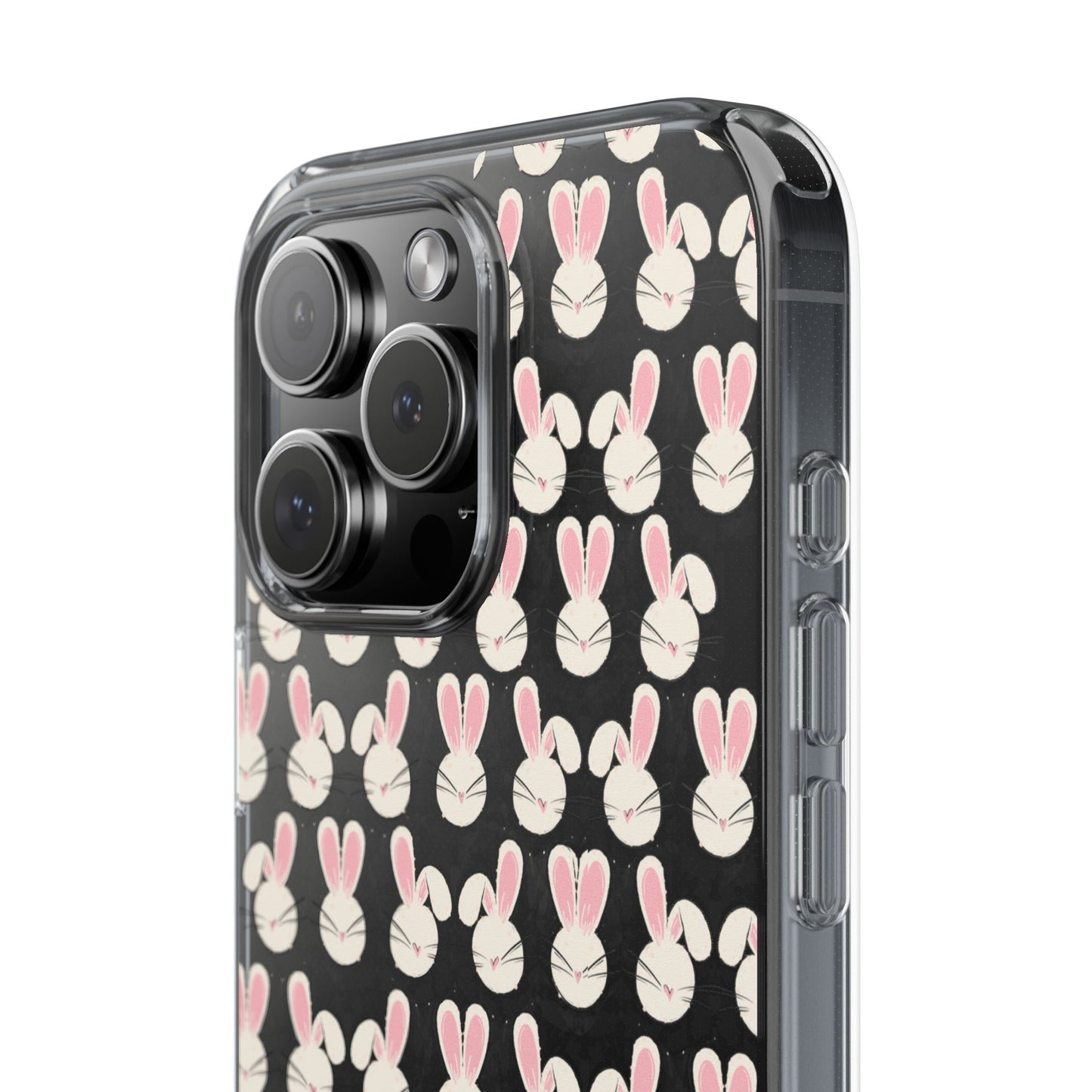 Do Your Ears Hang Low? Clear Phone Case – Bunny Cute, Everyday Tough