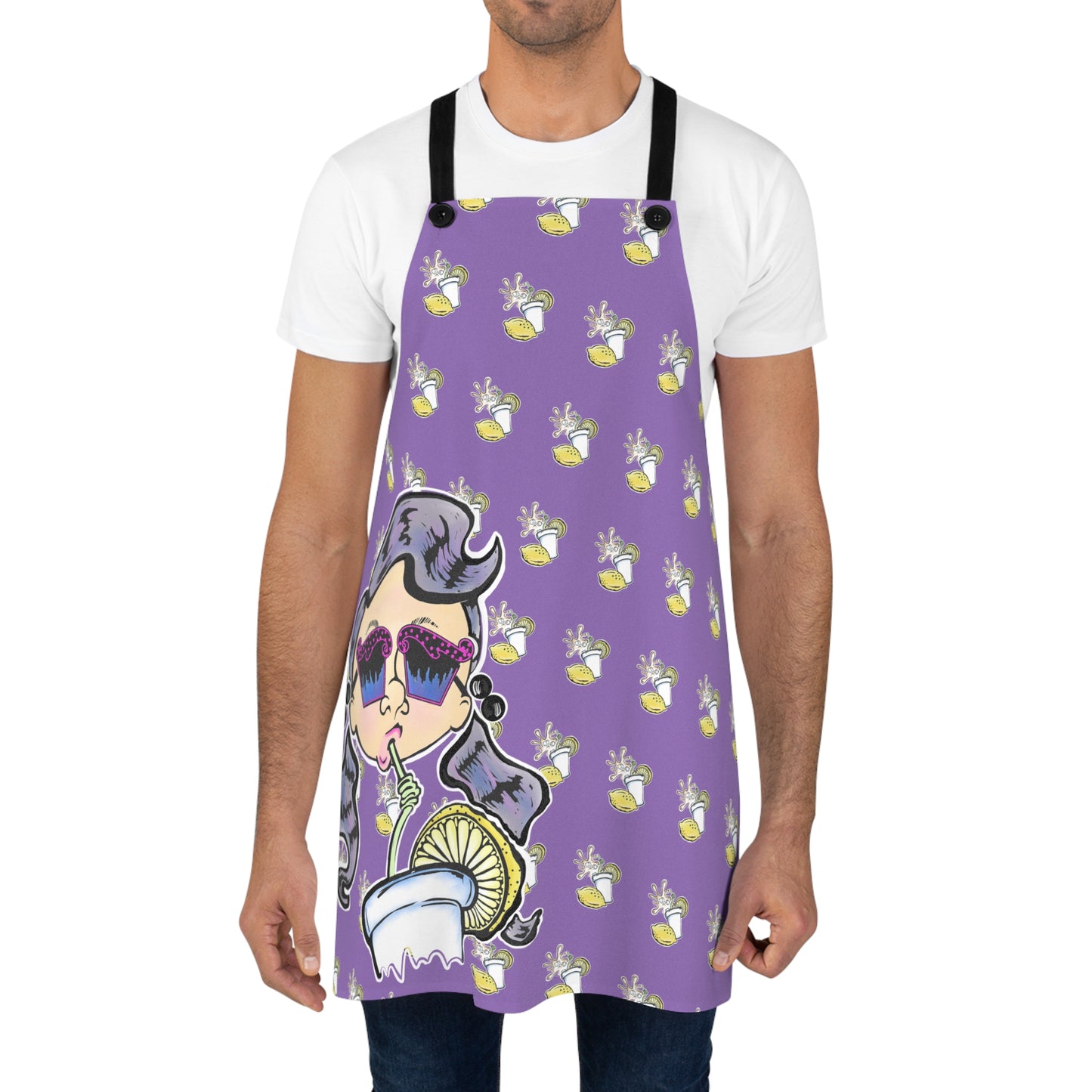 All Tea No Shade Apron (Purple)