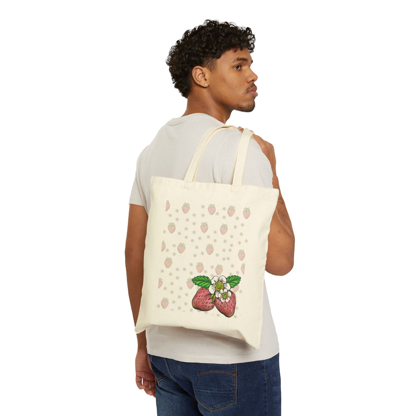 π Strawberry Patch Tote Bag π