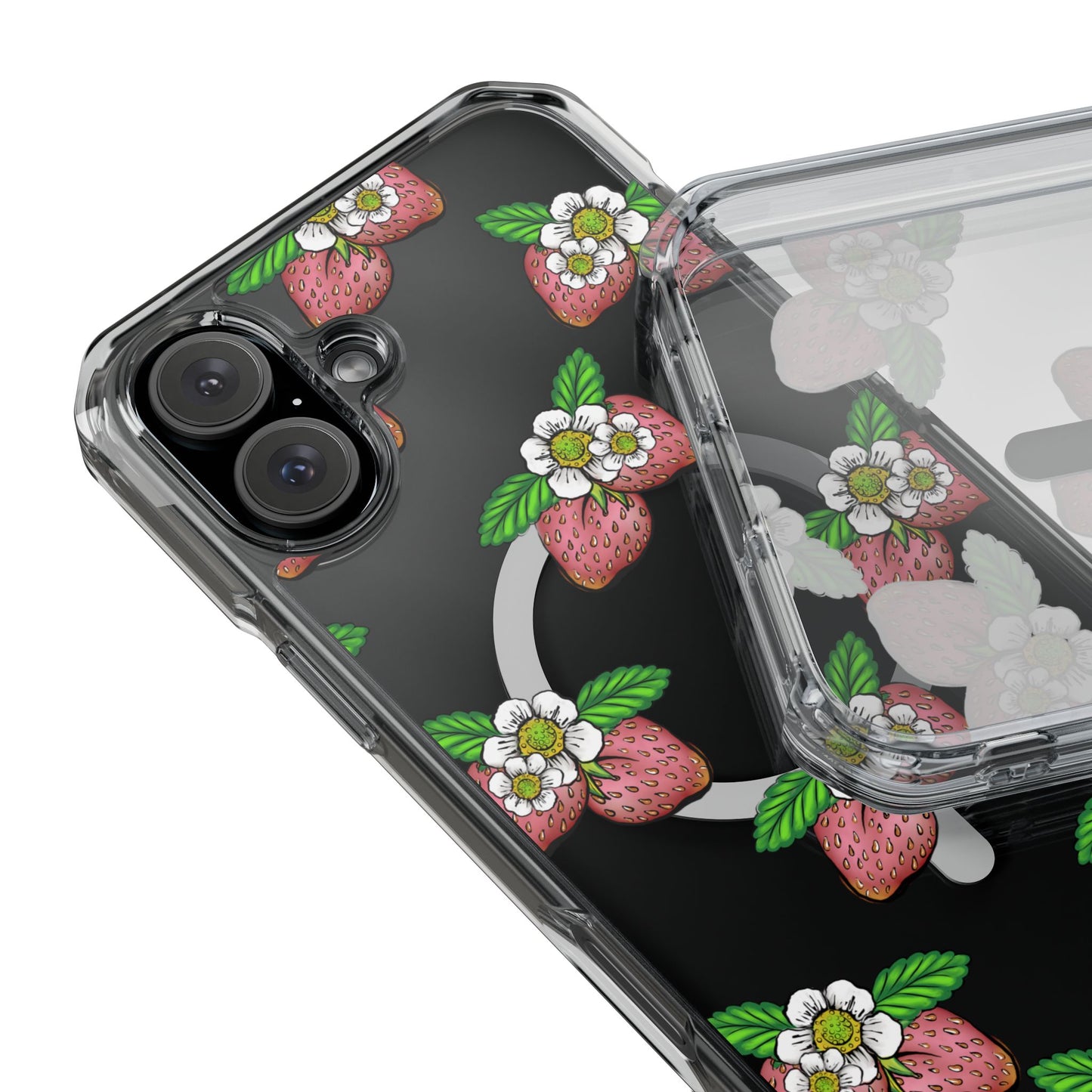 ๐ The Strawberry Patch Collection โ Sweet, Southern, & A Little Whimsical ๐ Magnetic Clear Impact Case