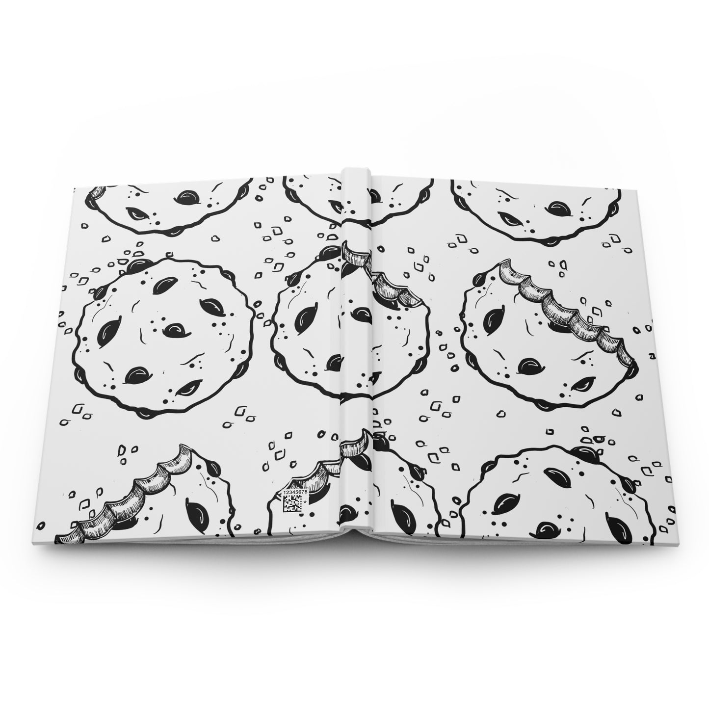 Crumb Coated Journal/ Recipe Book (White)